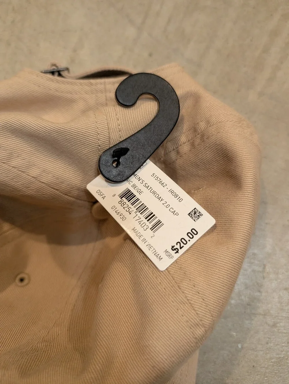 NWT Adidas Women's Saturday 2.0 Cap Tan Adjustable Strap Back